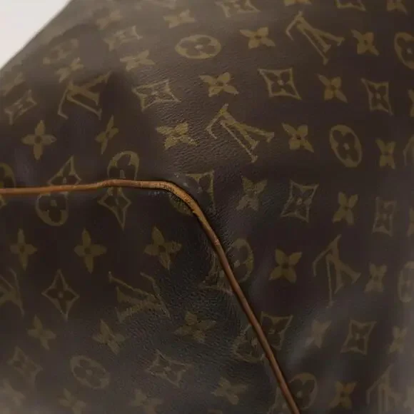 LOUIS VUITTON Monogram Keepall 55 Boston Bag M41424